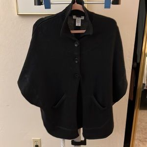 Cold water Creek wool blend cape. One size.